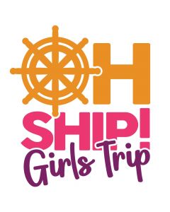 Oh Ship Girls Trip, Cruise, Vacation, Beach, SVG Design