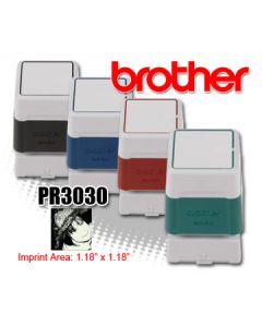 Brother Stamp 3030 Replacement - Customizable Pre-Inked Rubber Stamp - 6/pack