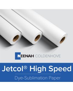Jetcol® High Speed Sublimation Paper Roll - 95 GSM - 75" x 443 - OVERSTOCK