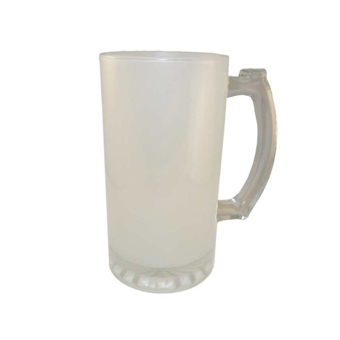 16 Oz. Frosted Glass Cup