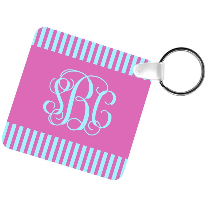 Hexagon Aluminum Two-Sided Sublimation Keychain – 2.55” x 2.25”