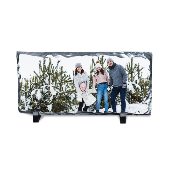 4.4 x 8.25 Sublimation Photo Slate Rock Plaque | Coastal Business