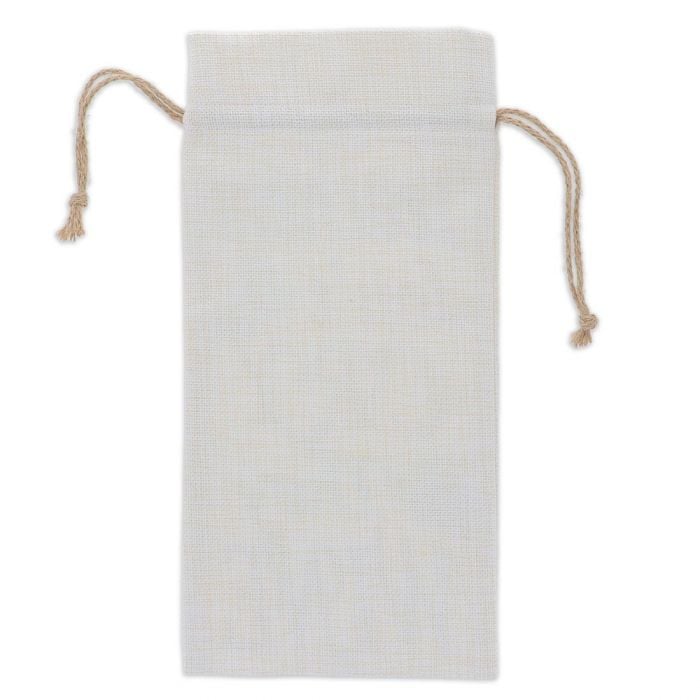 Wine bag with straw deals