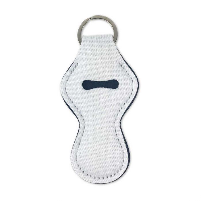 .com: Neoprene Chapstick Holder Keychain