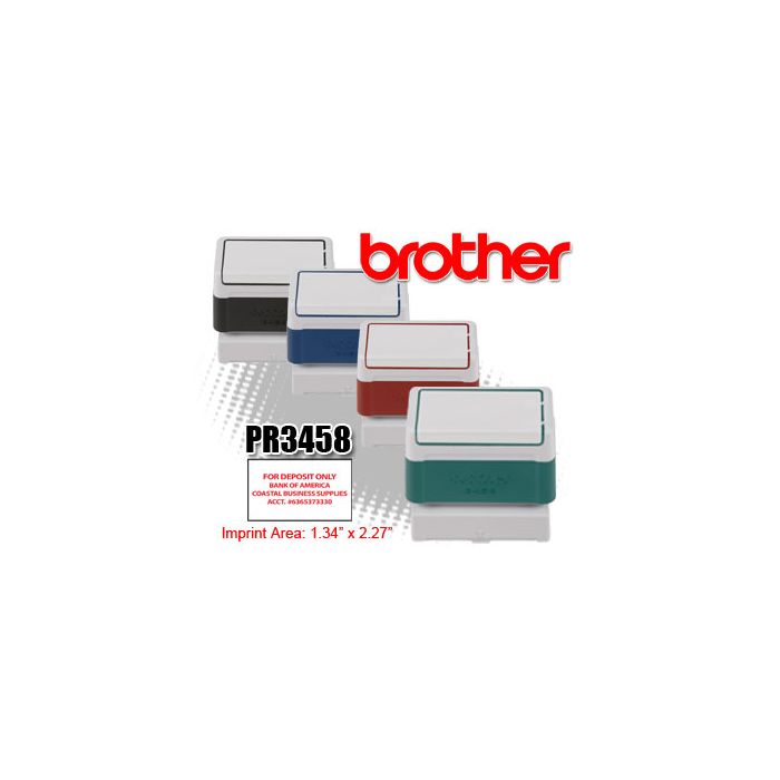 Brother 3458 Replacement Customizable Stamp