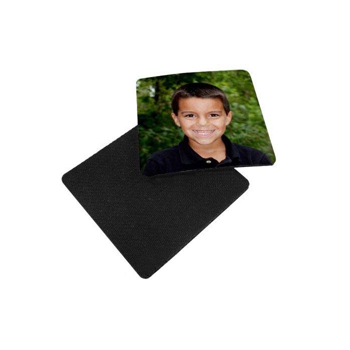 4 x 4 White Sublimation Fabric Top Coasters 1/4 thick |Coastal