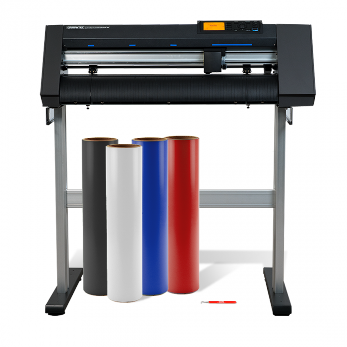 Heat Transfer Vinyl  Cutter and Heat Press