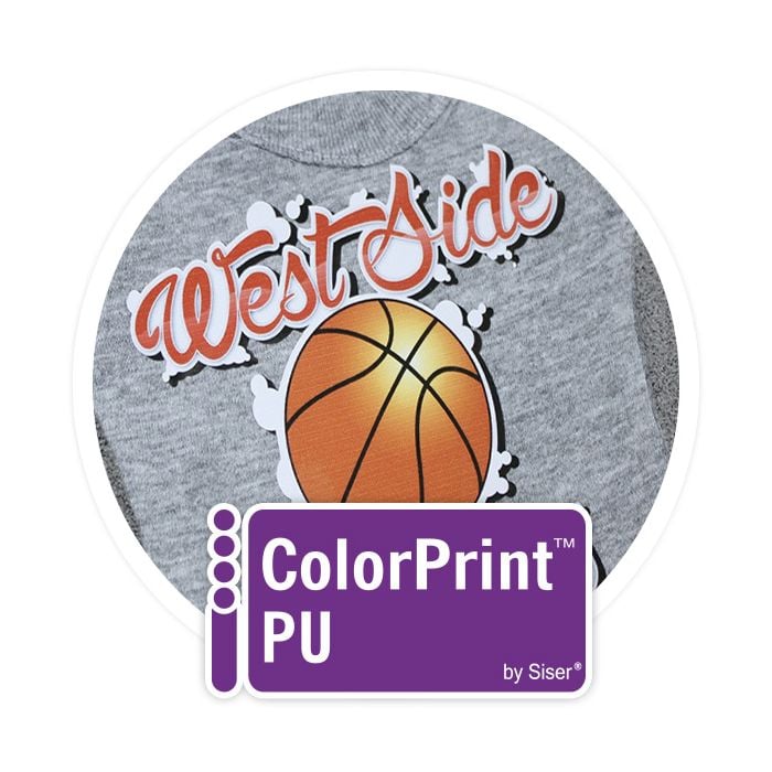 ColorPrint PU Gloss Printable Heat Transfer Vinyl