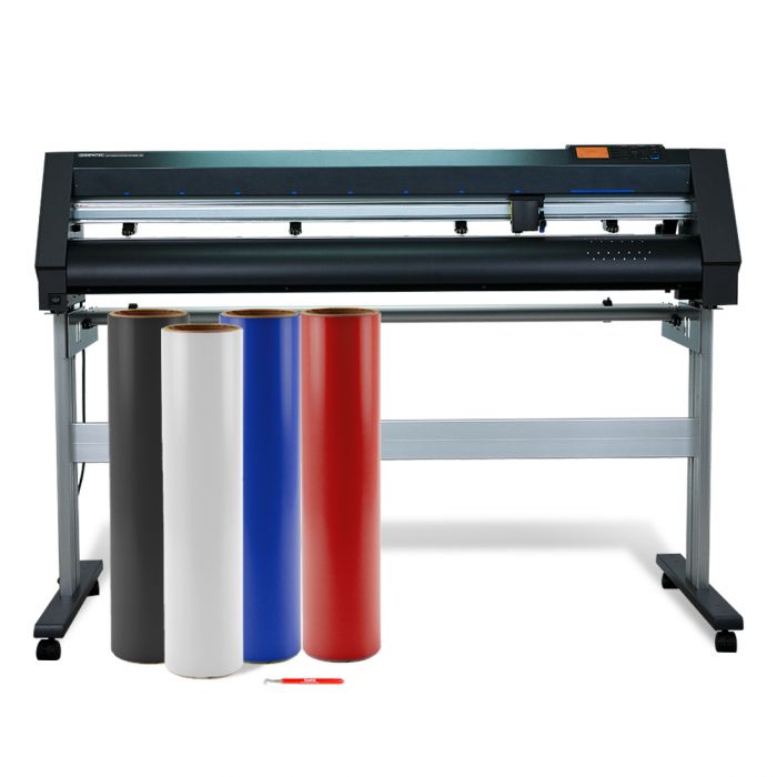 Graphtec CE7000-130 50â€ Vinyl Cutter with Heat Transfer Vinyl