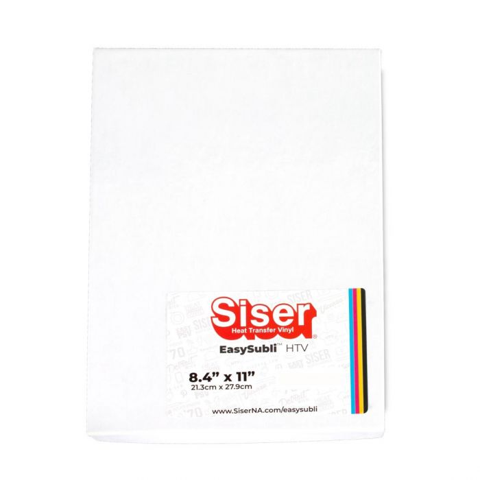 Siser EasySubli Heat Transfer Vinyl for Sublimation (15 sheets)