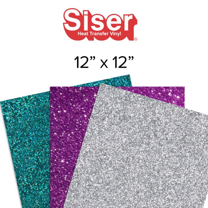 10 x 12 HTV Glitter Sheets