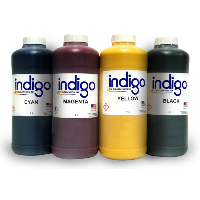 Indigo Water-Based Dye-Sublimation Inks
