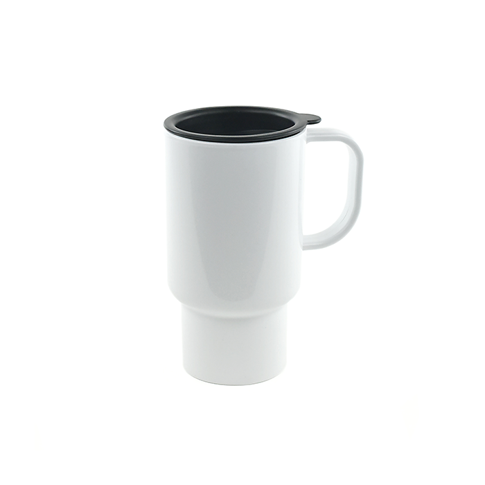 World's Best Mom White Ceramic Mug with Black Handle - 15 oz