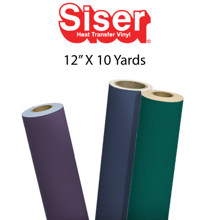 Siser Easy Puff Heat Transfer Vinyl - 12x10 Yards