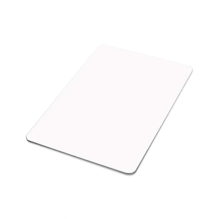 Aluminum Sublimation Magnet with Rounded Corners - 2 x 3