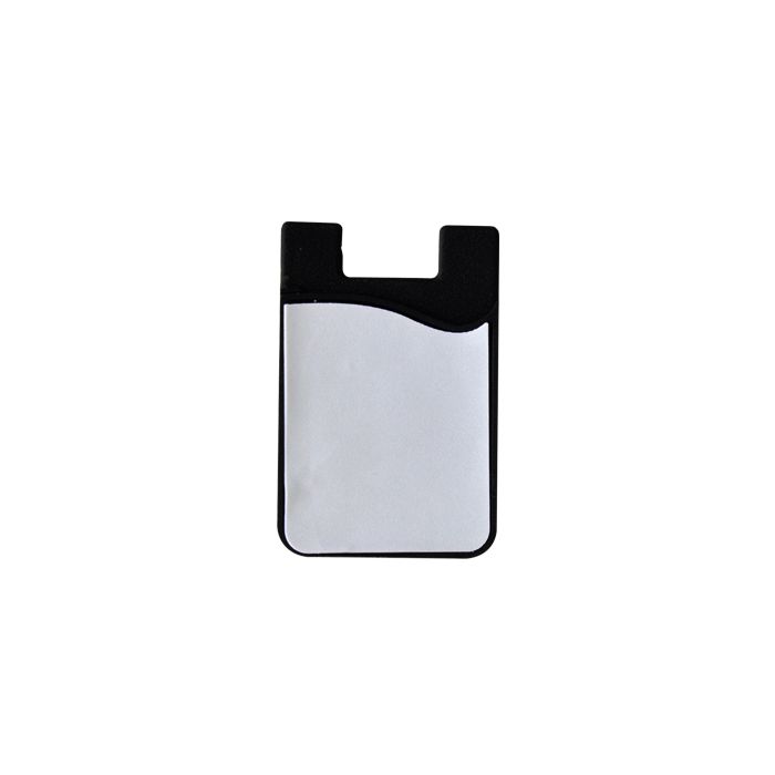 Sublimation Silicone Card Holder Black-22734