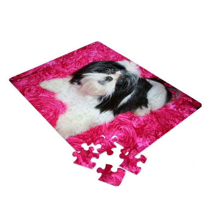 10 Sets Blank Sublimation Puzzles for DIY Crafts, 80-Piece Jigsaws