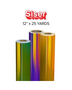 Siser Holographic Heat Transfer Vinyl - 12" x 25 yards