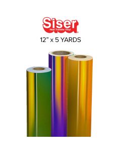 Siser Holographic Heat Transfer Vinyl - 12" x 5 yards
