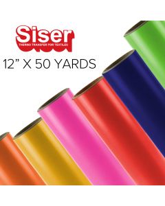 Siser EasyWeed Heat Transfer Vinyl - 12" x 50 yards