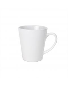 White Ceramic Sublimation Latte Mug - 12oz.