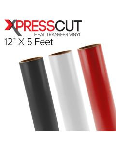 XPress Cut Heat Transfer Vinyl 12" x 5 feet