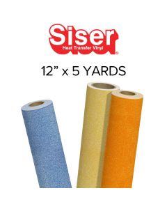 Siser Sparkle Heat Transfer Vinyl - 12" x 5 yards