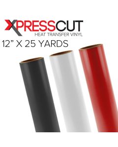 XPress Cut Heat Transfer Vinyl 12" x 25 Yards