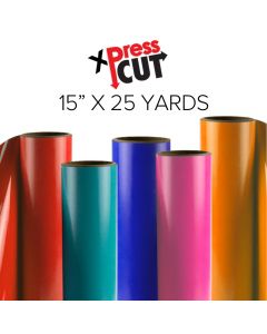 Xpress Cut Heat Transfer Vinyl - 15" x 25 yards