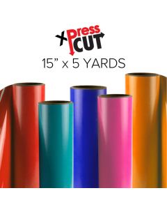 Xpress Cut Heat Transfer Vinyl - 15" x 5 yards