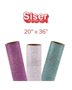 Siser Glitter Heat Transfer Vinyl - 20" x 36" 
