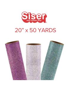 Siser Glitter Heat Transfer Vinyl - 20" x 50 yards