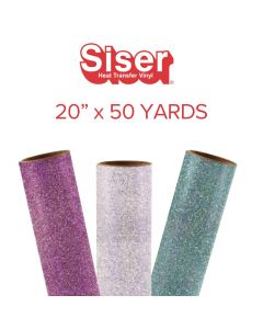 Siser Glitter Heat Transfer Vinyl - 20" x 50 yards