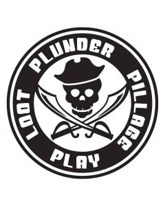Loot Plunder Pillage Play, Kids, Pirate, SVG Design