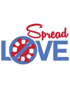 Spread Love, Mask, Covid, SVG Design