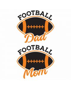 Football Mom and Dad, Sports, Team Spirit, SVG