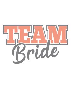 Team Bride, Bridesmaid, Bachelorette, Wedding, SVG, PNG