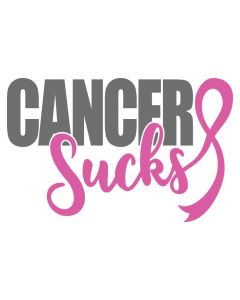 Cancer Sucks, October, Pink, Awareness, SVG Design
