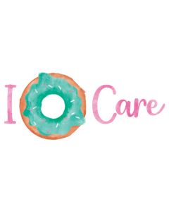 I Donut Care, Sprinkles, Food, Sublimation