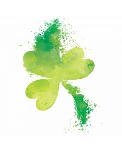 Watercolor Shamrock, St. Patrick's Day, Sublimation