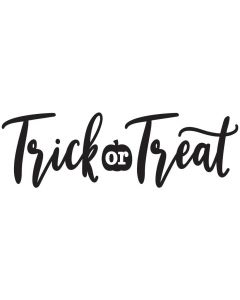 Trick or Treat Script, Halloween, SVG Design