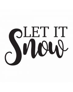 Let it Snow, Holiday, Christmas, Winter, Cut File