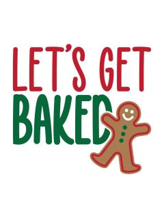 Cricut Christmas Cut File, Holiday Cookie Cut File, Gingerbread Man Holiday Design, Baking Cut File, Apron Design