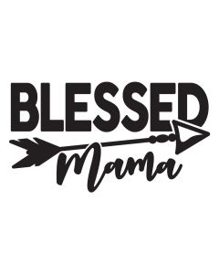 Arrow, Blessed Mama, Mother's Day, SVG