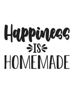 Happiness Is Homemade, Inspirational Quote, SVG Design