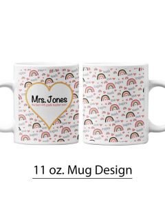 Teacher Appreciation, Pre-designed 11 oz. Mug Template