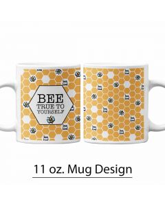 Bee Kind, 11 oz. Pre-Designed Mug Template