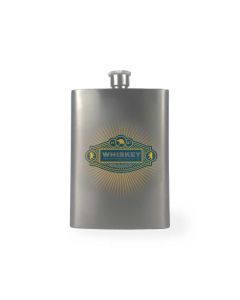 Stainless Steel Sublimation Hip Flask - 8oz.