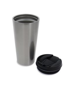 Silver Stainless Steel Tumbler - 16oz. (24/case) - OVERSTOCK