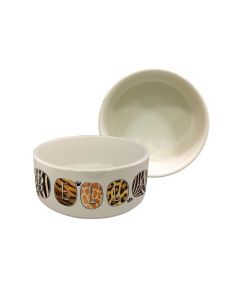 Ceramic Sublimation Pet Bowl - Small - 6" Wide